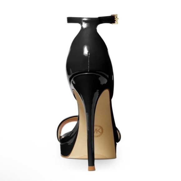 NWT Michael Kors Jordyn Patent Leather Platform Sandal - Picture 5 of 9